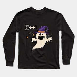 Cute halloween ghost Long Sleeve T-Shirt